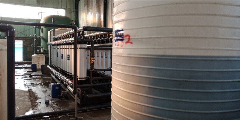 保定金羽润纺织印染公司—80吨超滤设备(图1)